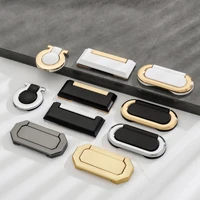 modern invisible tatami handle pull cabinet door handles drawer bedside table hidden buckle furniture hardware