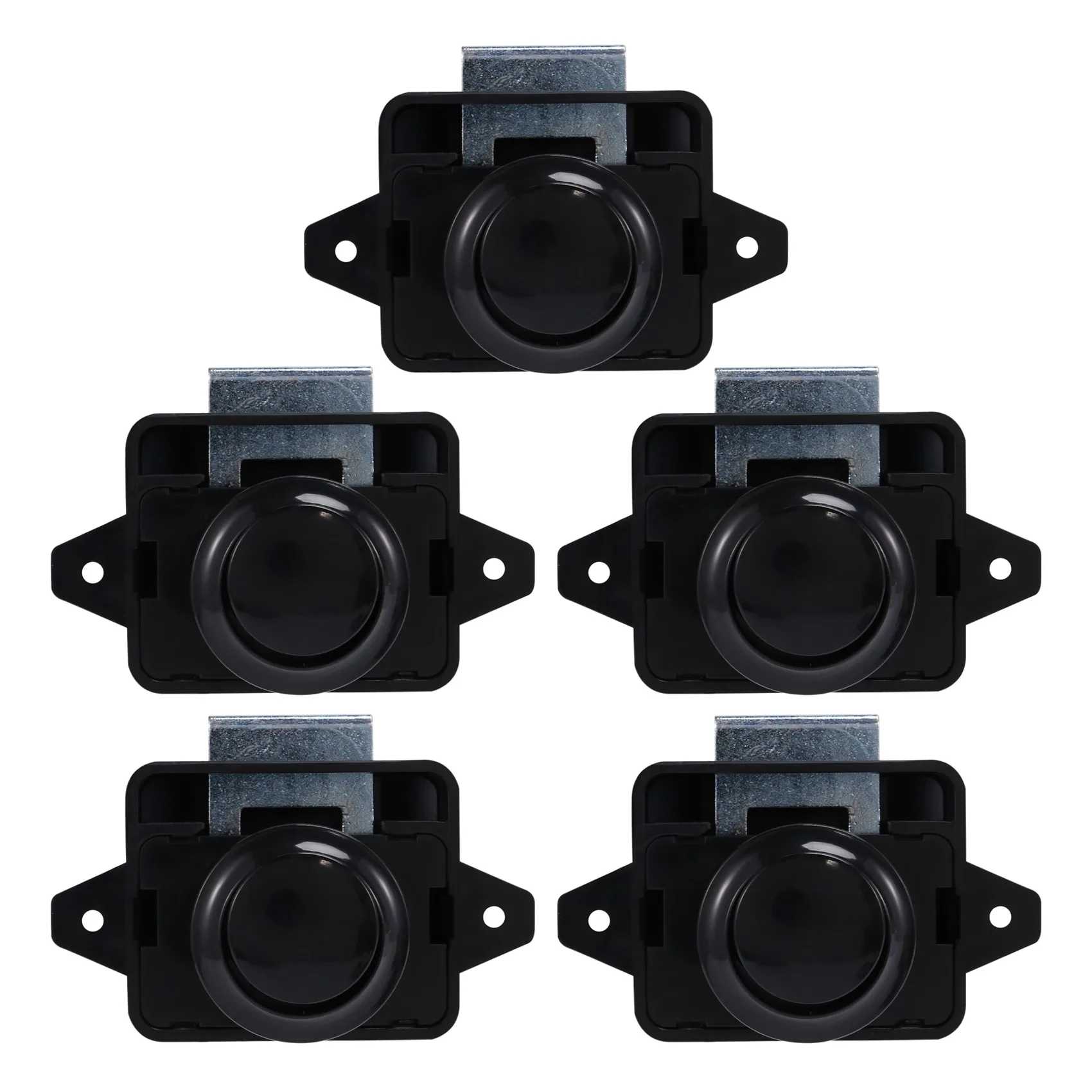 

5PCS Button Lock Cabinet Door Lock Keyless Cabinet Lock for RV Camping Caravan