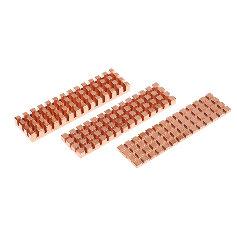 Медный радиатор для компьютера M.2 2280 PCI-E NVME