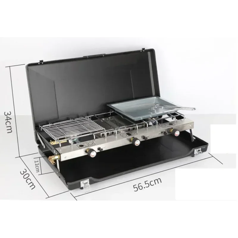 Регулируемое огненное зажигание бутановый газ бройлер складная газовая плита