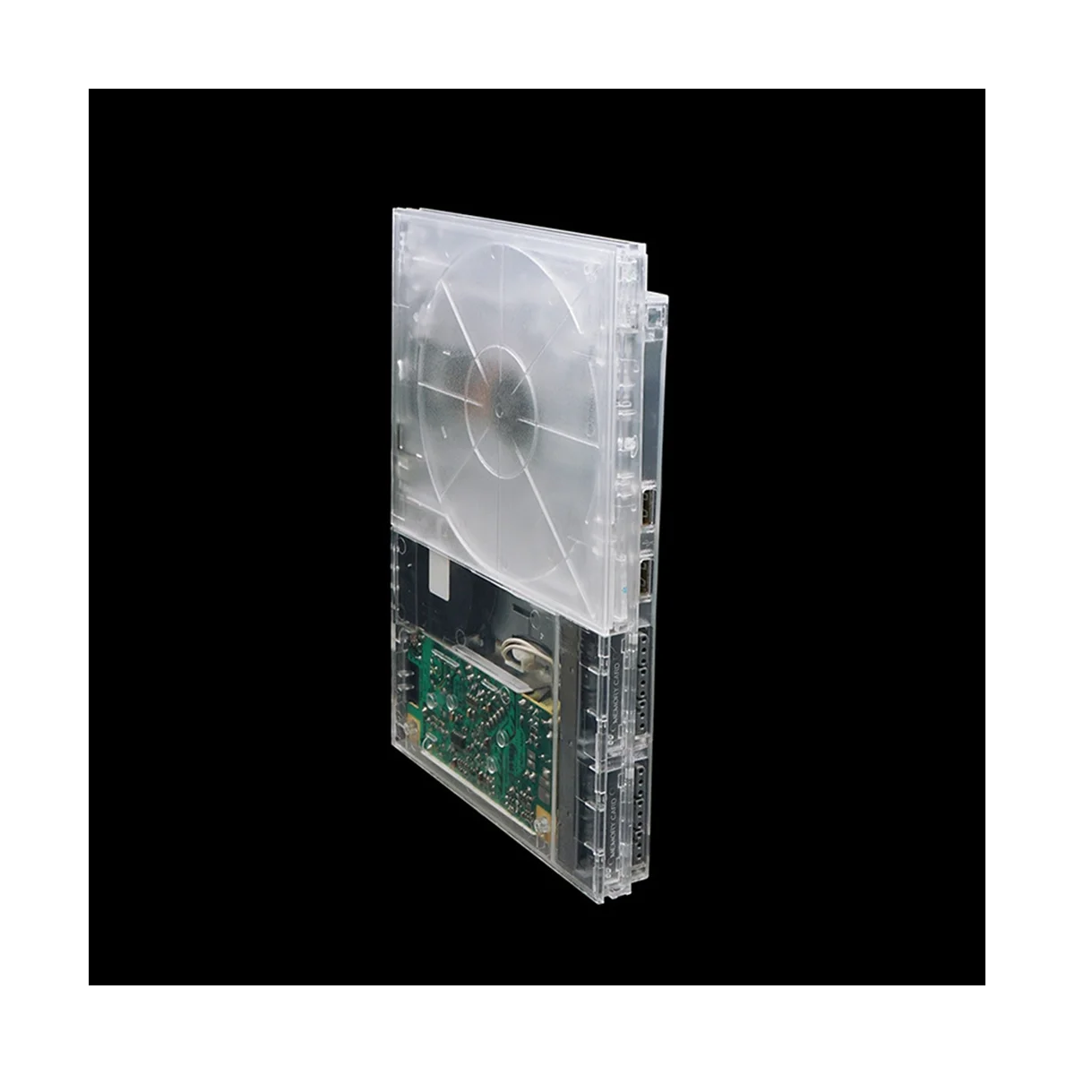 

Transparent Clear Shell Kit DIY Replace Housing Replacement Flip Top Case Clear Game Accessories for PS2 Slim SCPH 7Xxxx