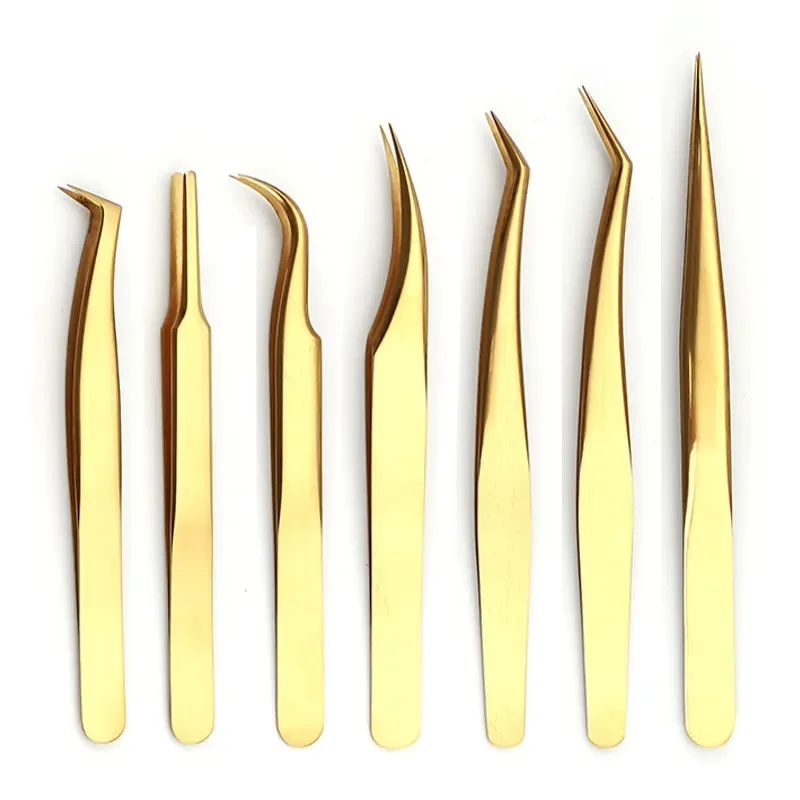 

Tweezers Tools Anti-static Accurate 3D Tweezers Lash Extension Tweezers Steel Tweezers Makeup Eyelash Superhard Stainless
