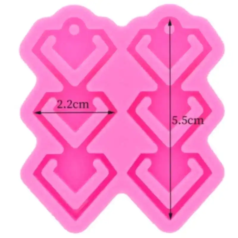 

Chuhan mould Earrings Silicone Epoxy Resin DIY Jewelry Making