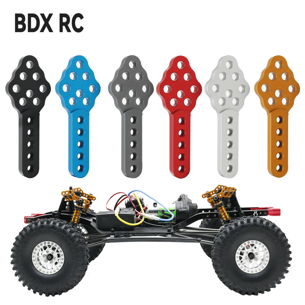 

Aluminium Metal Shock Absorber Mount Adjust Height Angle Stand for 1/10 RC Crawler Axial SCX10 90046 90047 D90 D110 Upgrade Part