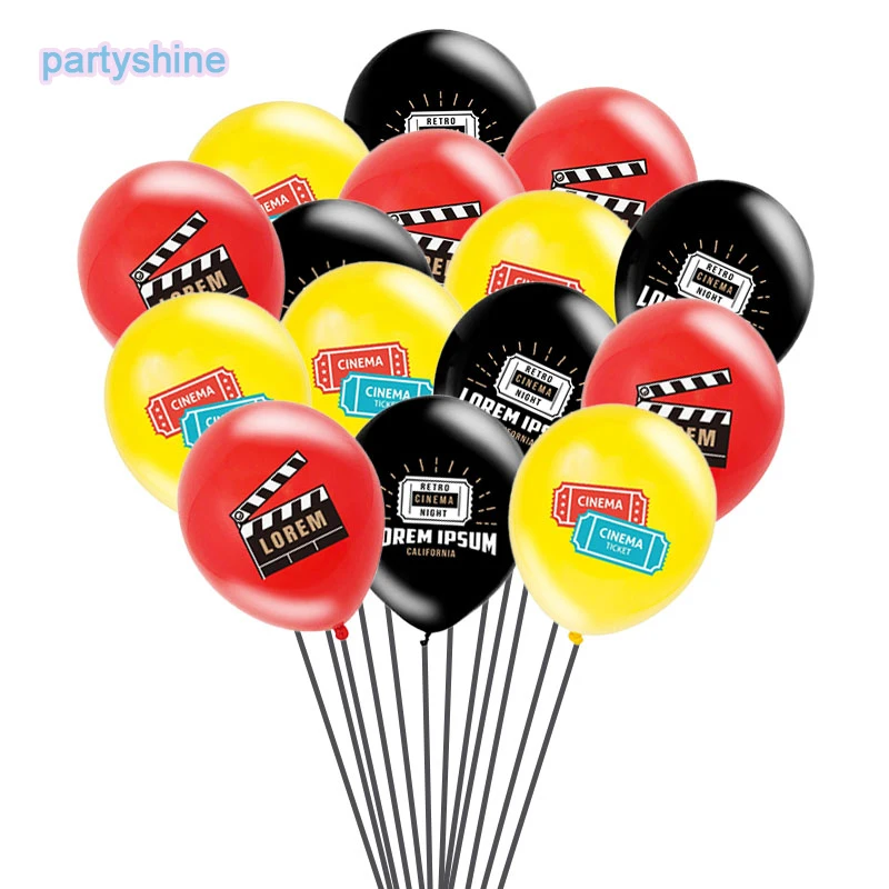 

Movie Birthday Party Decoration Movie Night Birthday Baloon ThemeToppers for Movie Night Party Decoration Supplies