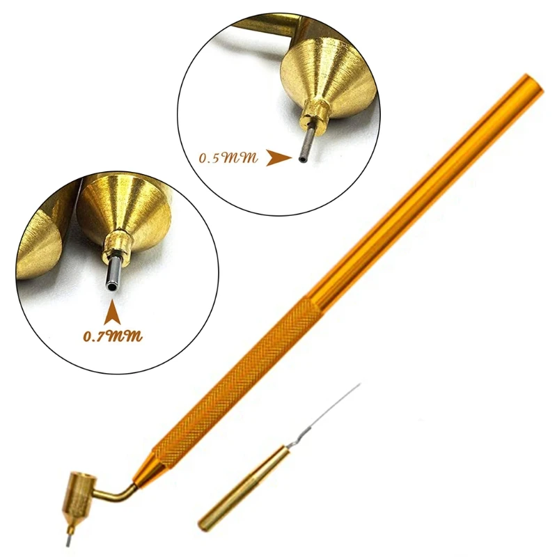 

Retro Fine Line Paint Pen for Repairing Furniture Hardware for Adding Paints Inks Enamels to Flat Surface Drip-free