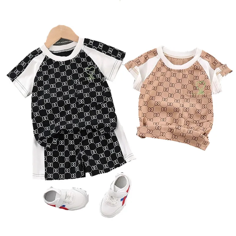 

0 1 2 3 Years Baby Boys Clothing Sets Summer Toddler Cotton T-shirts Shorts 2pcs Tracksuits For Newborn Outfits Sports Suit Bebe