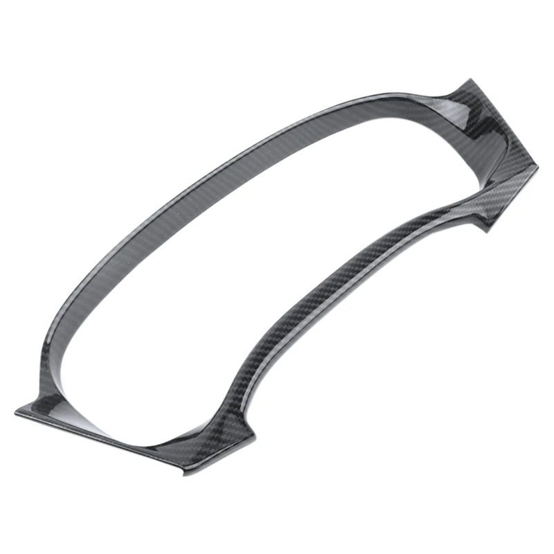

For-BMW 3 Series 325Li 320Li G20 G28 2020-2022 Carbon Fiber Interior Dashboard Meter Display Frame Cover Trim