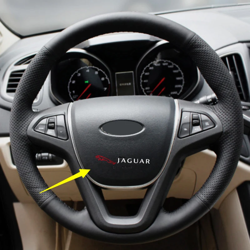 

2/4Pcs Car Sticker Window Wiper Emblem Decal Waterproof For Jaguar logo XE XJ XJL XF C-X16 V12 Guitar F X Typ Car Accessories C