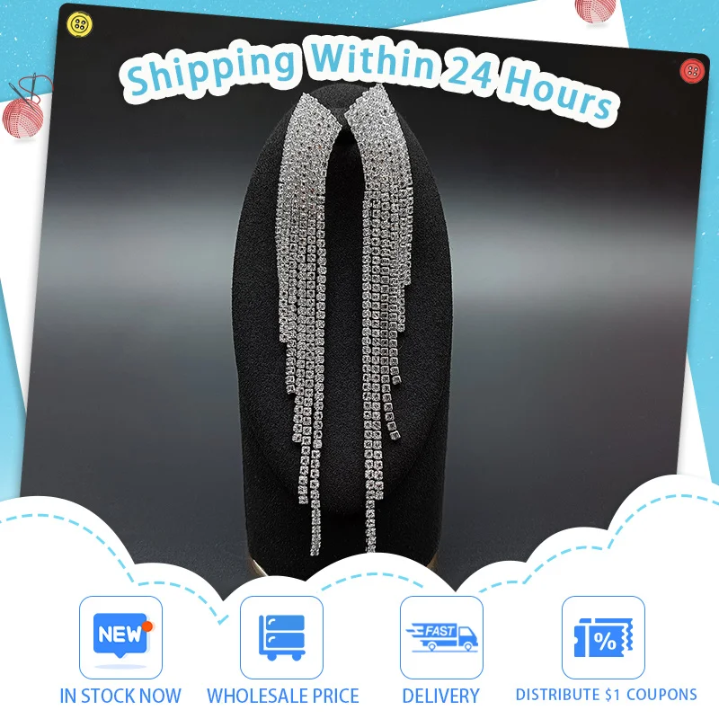 

Модные длинные серьги-кисточки MUZHI, серебристые подвески из ниток, висячие серьги для женщин, прямые Серьги, Ювелирные изделия 2023