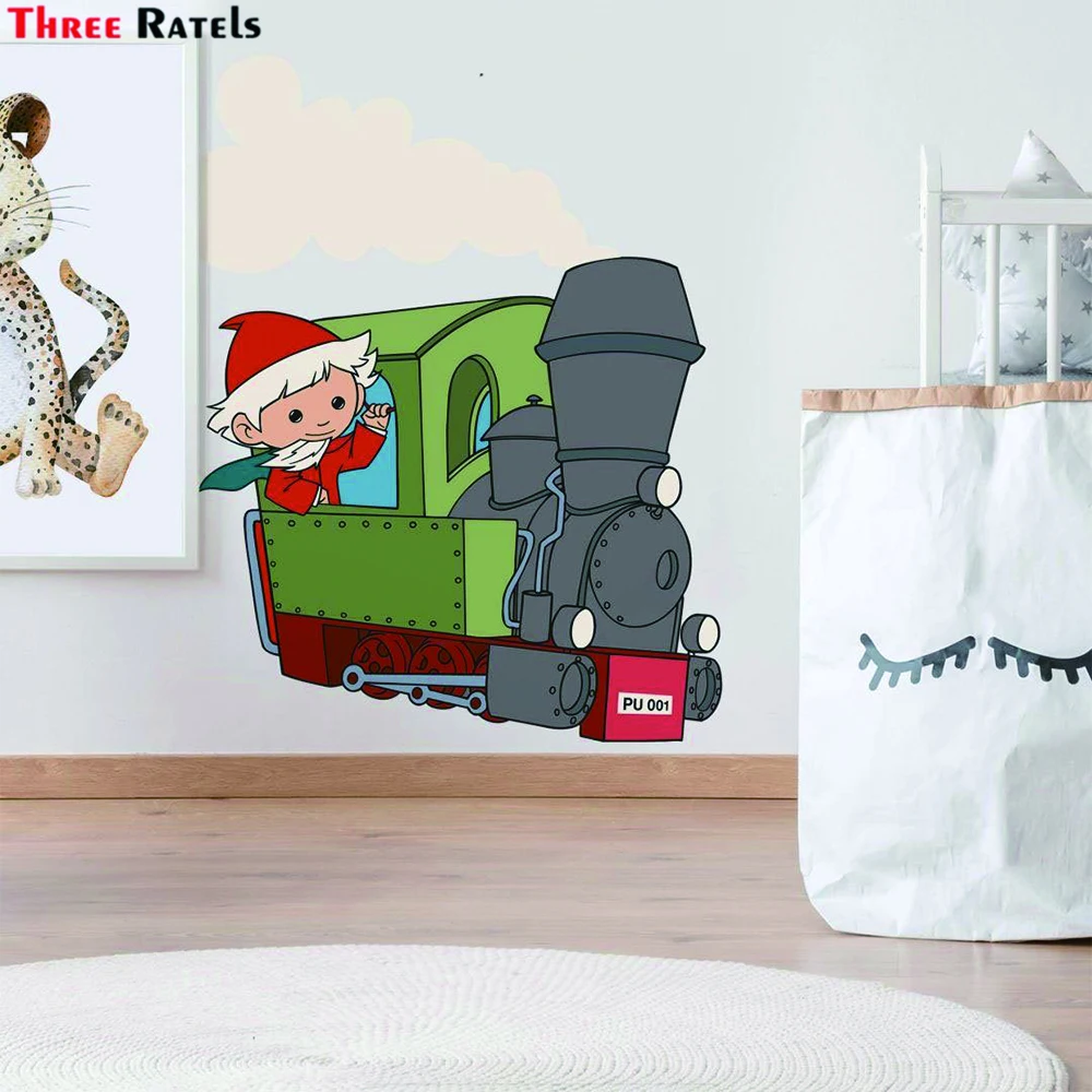 

Three Ratels WF38 Sandman на фотографиях для детской комнаты, детская комната, украшение для детской комнаты, наклейка на стену, художественная наклейка для спальни