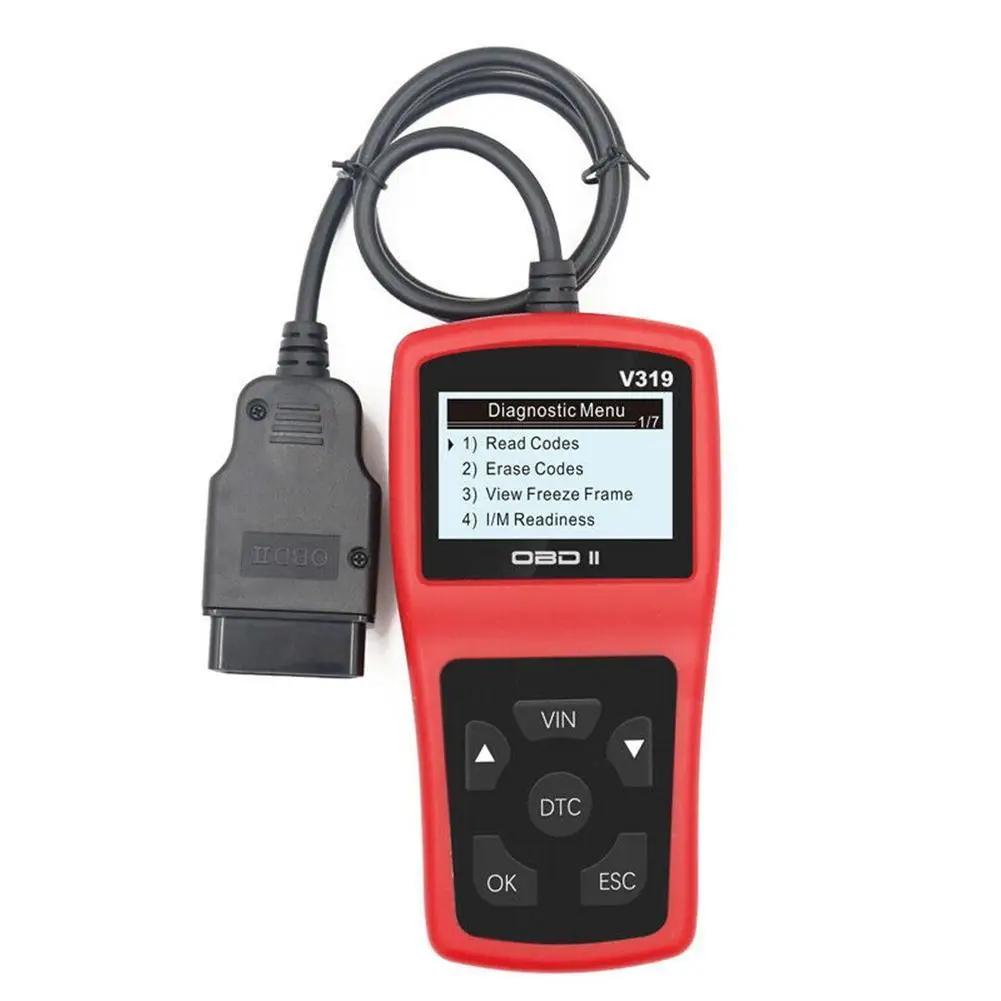 

Universal Car System OBD2 Reader Scanner Tool EOBD Automotive Diagnostic Engine Fault Code Reader