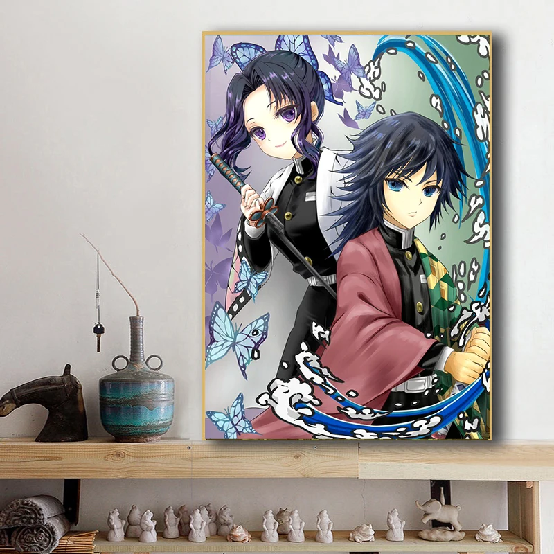 Demon Slayer 5D алмазная живопись Камадо Танджиро Алмазная вышивка мозаика DIY Rengoku Kyoujurou