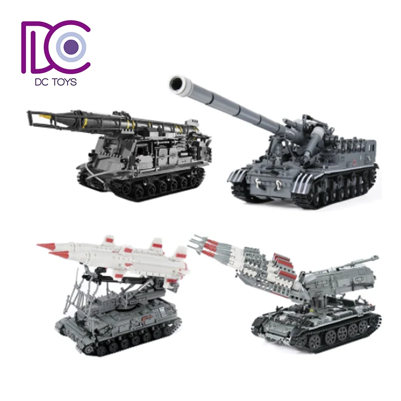 Военный немецкий танк Di &amp zi Второй мировой войны строительные блоки MOC