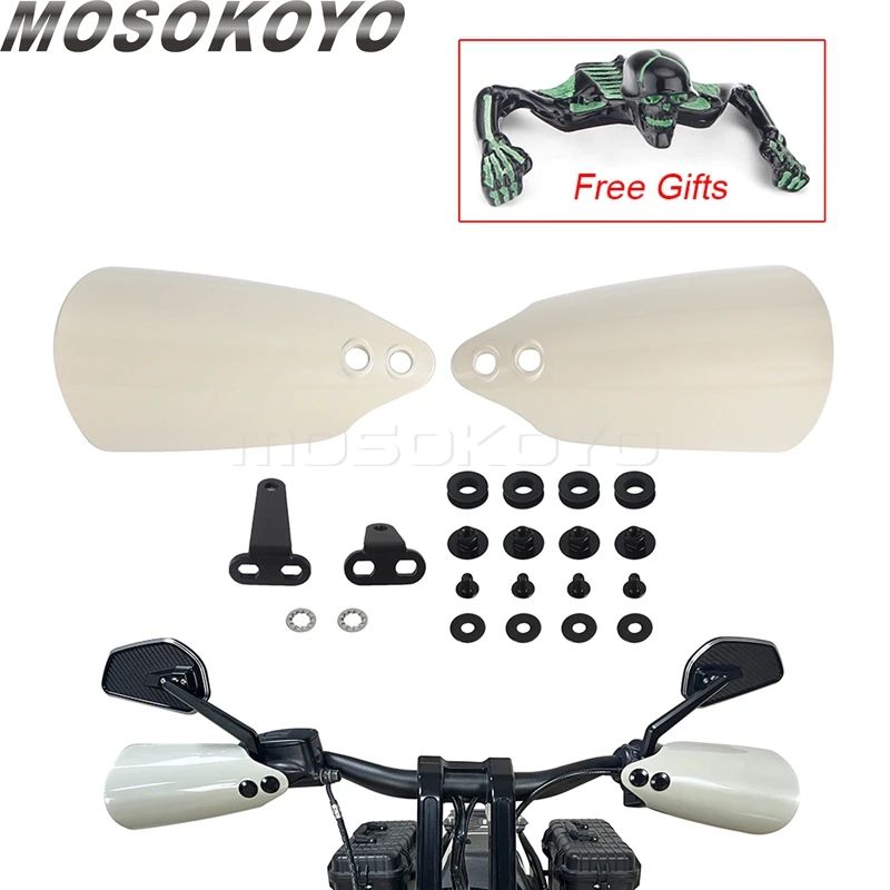 

Для Harley Softail Low Rider ST FXLRST Street Bob Heritage классическая мотоциклетная защита для рук, защита для рук, защита для рук
