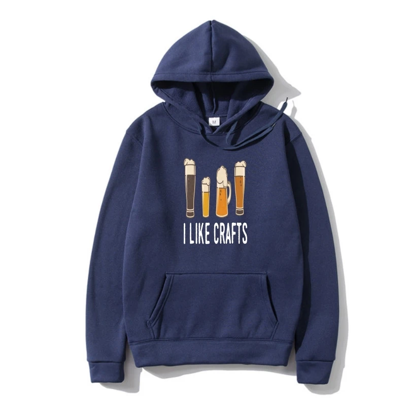 

brand men Sweatshir I Like Crafts Beer Outerwear Hoody