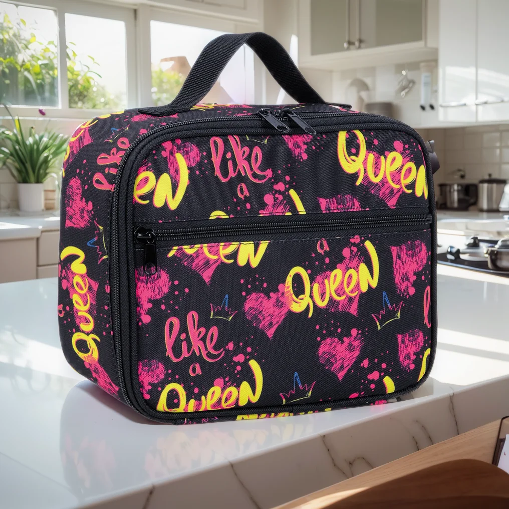 Детский Ланч-бокс изолированная мягкая сумка мини-холодильник термос для