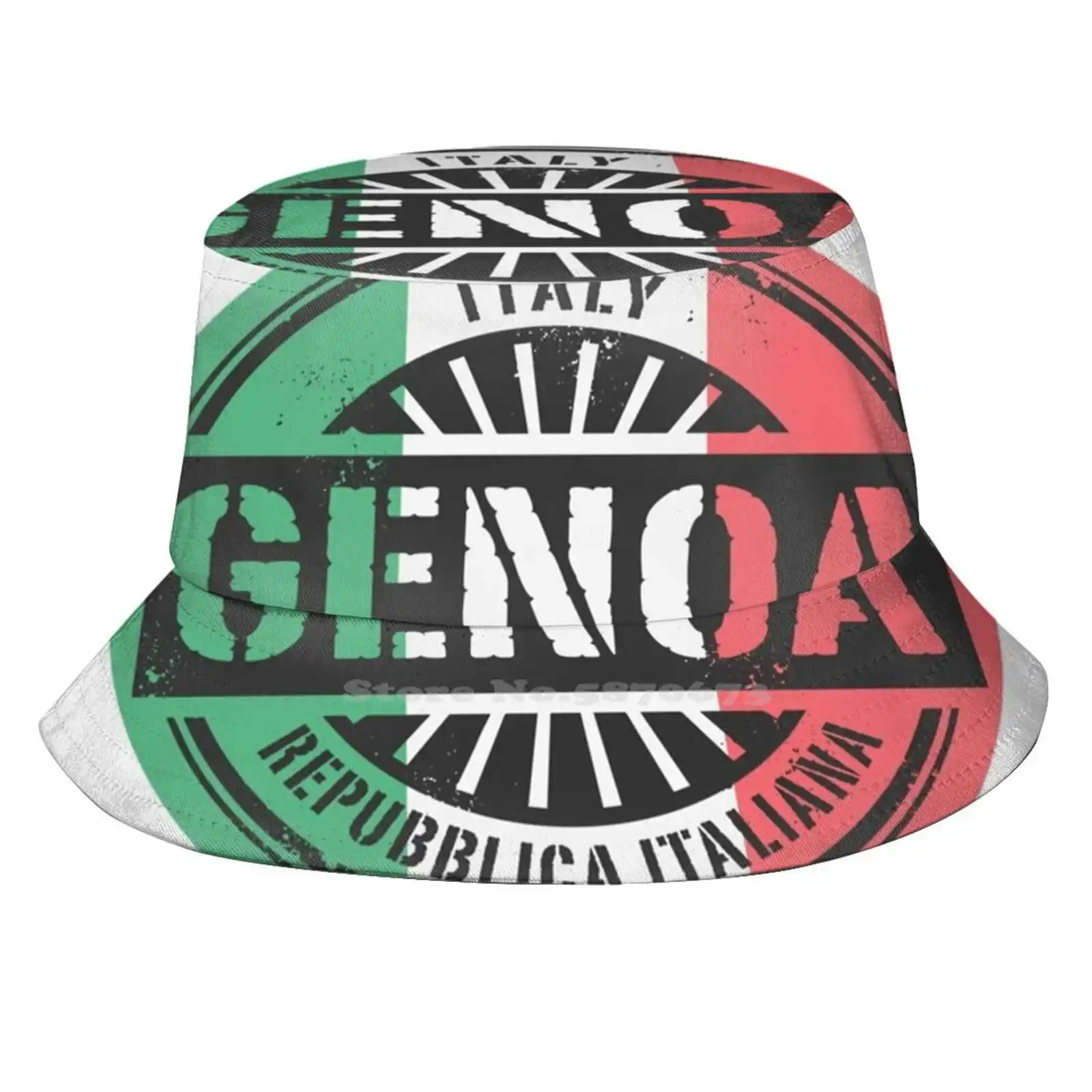 Ведерко Genoa Италия ведерко шляпа Liguria достопримечательность красивой столицы