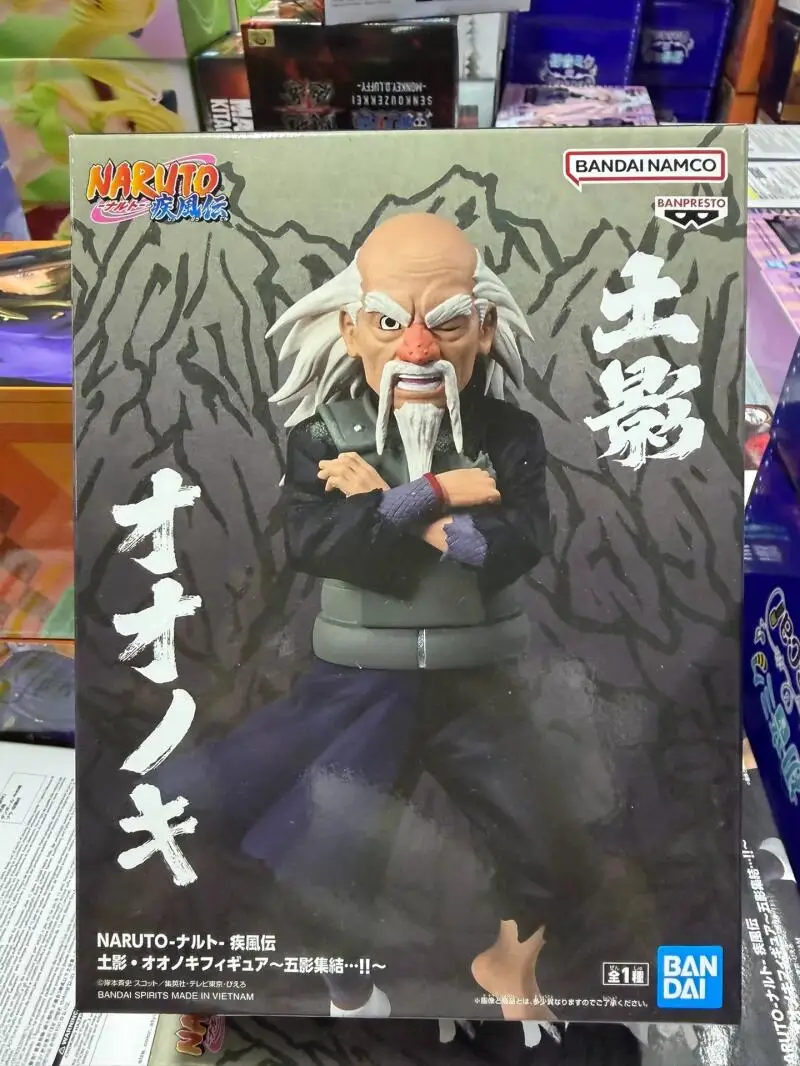 Фото В наличии BANDAI Banpresto Naruto Shippuden: Оноки, Цучикаге, Собрание Пяти Каге, аниме-фигурка, оригинальная игрушка в коробке. №2
