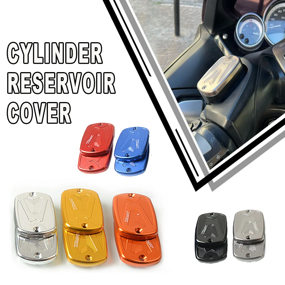 

For Yamaha T MAX Tmax 530 500 Motorcycle Brake Fluid Reservoir Cap Cover T-Max 500 2004-2011 Tmax 530 DX SX 2012-2017 Parts
