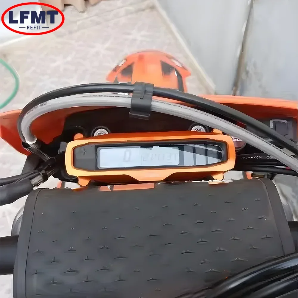 Фото Мотоциклетный одометр с ЧПУ, спидометр, защитная крышка для KTM EXC EXCF XCW XCFW TPI Six Days 150-500 2015-2022 2023 2024 №3