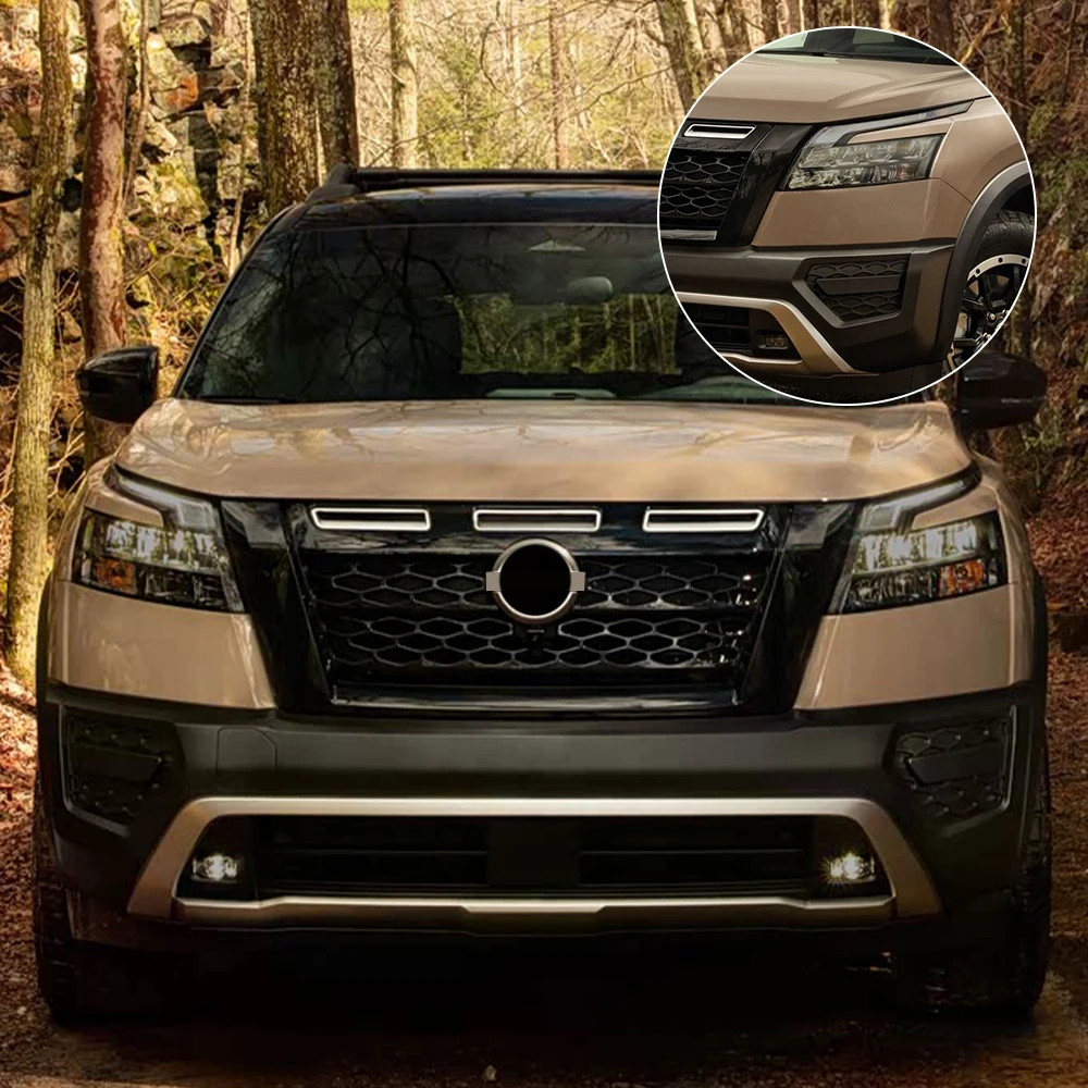 Фото Защитная пленка из ТПУ для фар Nissan Pathfinder 2022-2026, предварительно вырезанная, дымчато-черная, глянцевая, антицарапийная, виниловая пленка, комплект для оклейки. №5