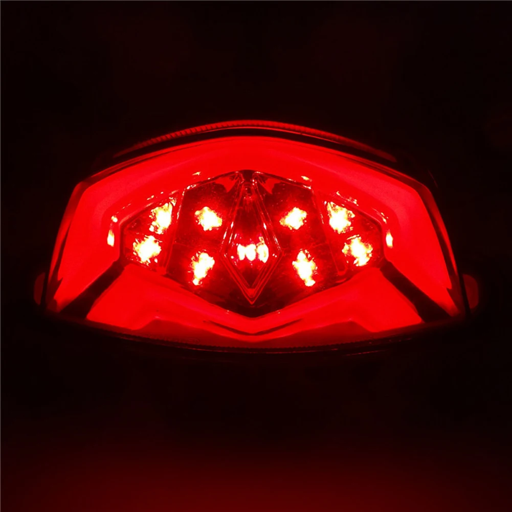 

Motorcycle Tail Light Turn Signals Brake Light Fit Rear LED Tail Light Part Turn Signal High Quality ABS Plastic