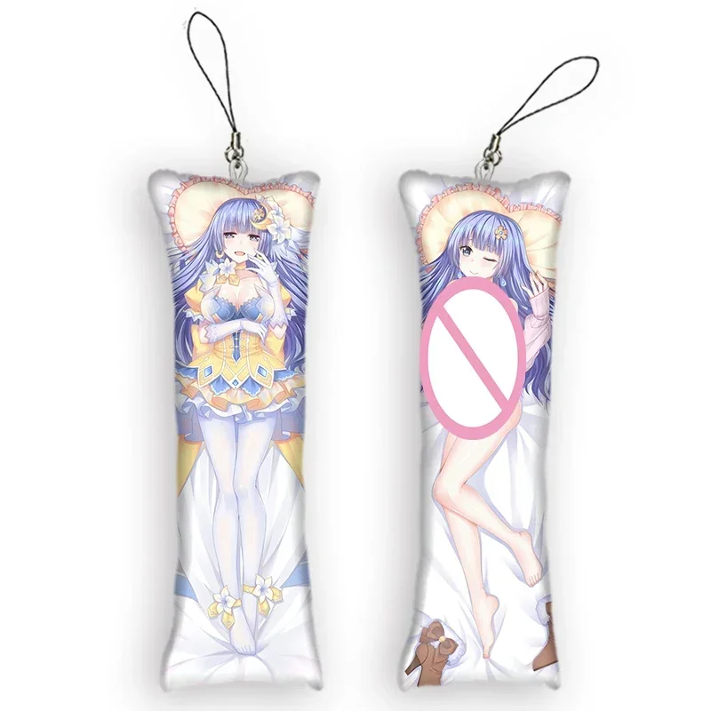 DATE A LIVE Izayoi Miku Dakimakura мини-брелок аниме кулон для тела мультфильм брелки косплей