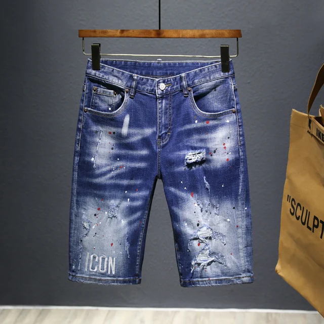 Мужские джинсовые шорты dsquared2