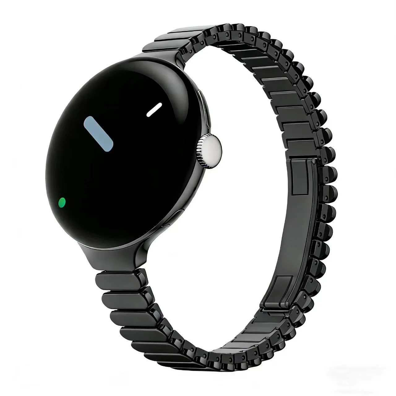 Овальный ремешок для часов Google Pixel Watch 4321 41 мм из нержавеющей стали с застежкой-бабочкой (art.: 3920d8bbc7e82) - 3920d8bbc7e82