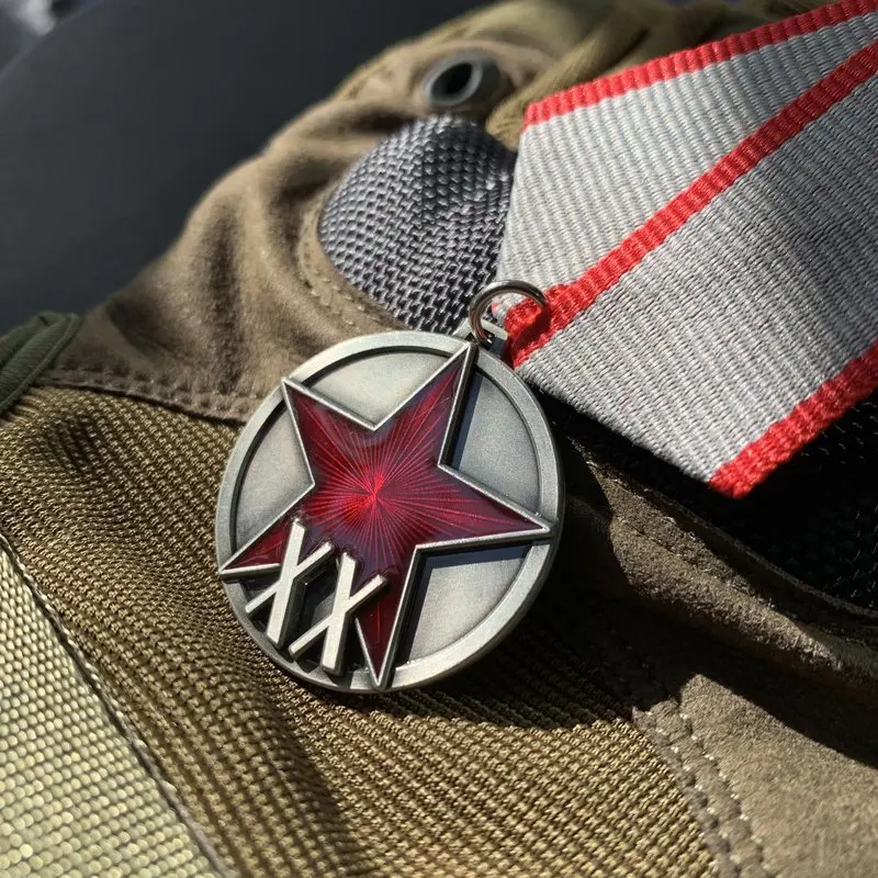 Советская медаль Красной армии на 20-ю годовщину искусственная медаль.