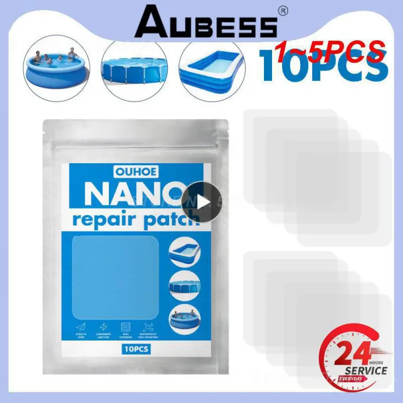1-5 шт. водостойкая клейкая нано-повязка на плавательный бассейн