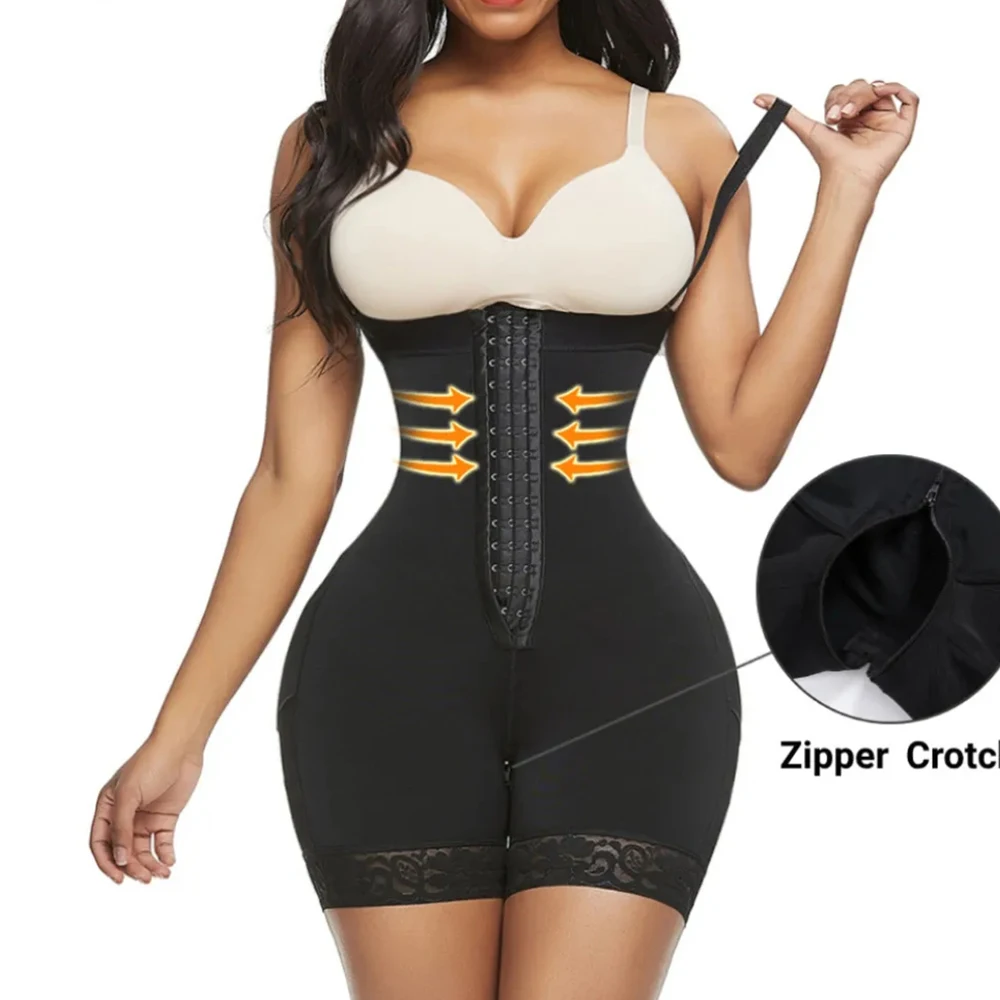 

Fajas Colombianas BBL Stage 2 Post Surgery Postparto Shapewear Waist Trainer Body Shaper Butt Lift Flat Belly Sheathing Panties