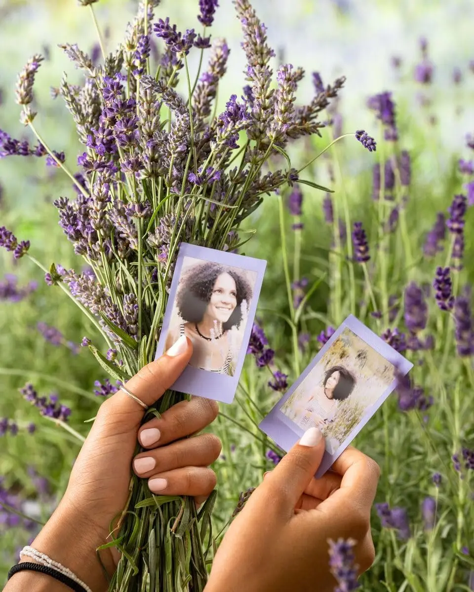Цветная пленка Fujifilm Instax Mini мягкая Лавандовая 10-100 листов для Fuji 12 11 8 9 7s 25 26 70 Evo