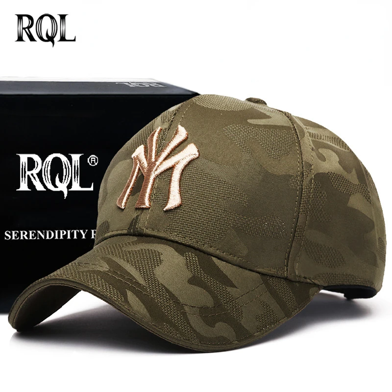 Men's Baseball Cap for Male Women Camouflage Embroidery Letter Fashion Design Hip Hop Sports Golf Hat Snapback Trucker Hat