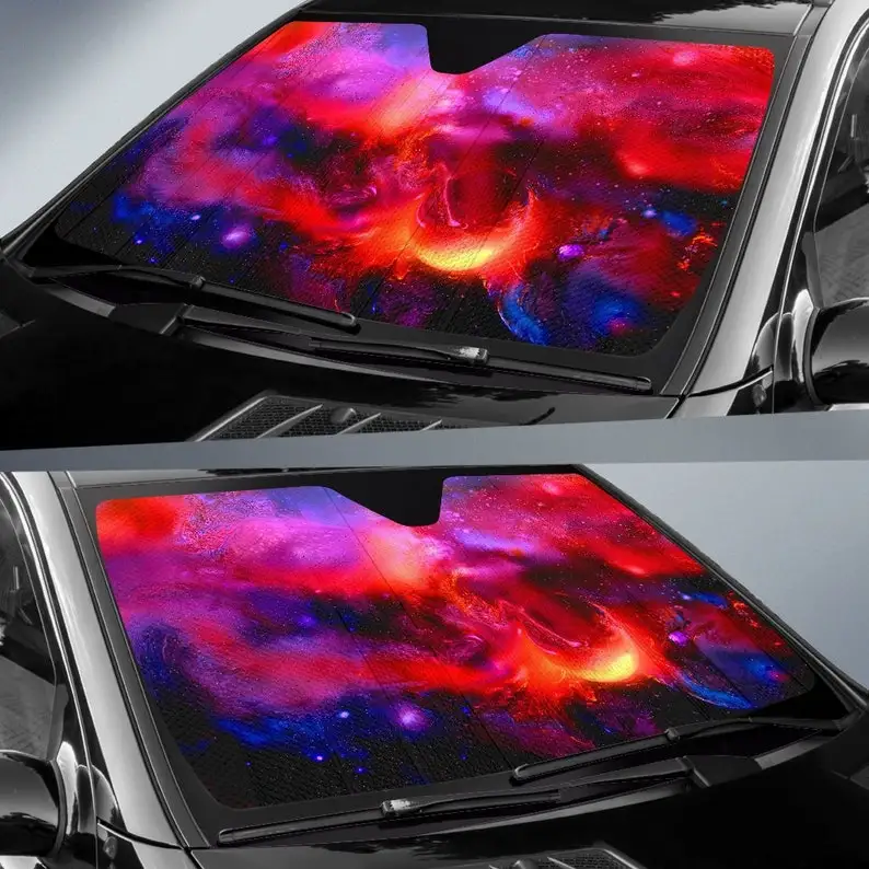 

Cosmic Red Star Universe SunshadeSTYLE FOR CAR