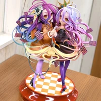 new anime figures no game no life shiroshuvi dola pvc action figure toy model toys collection doll gift