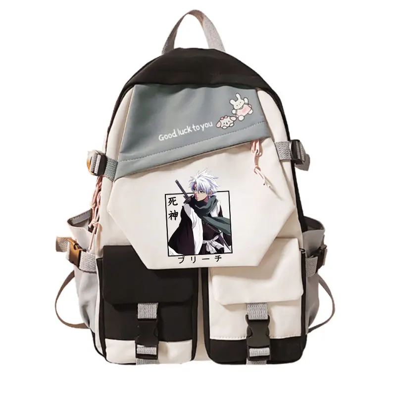 

Anime Bleach Backpack Large Capacity School Bags For Kids Teenage Boys Girls Gift Bookbag Students Men Mochila Travel Knapsack