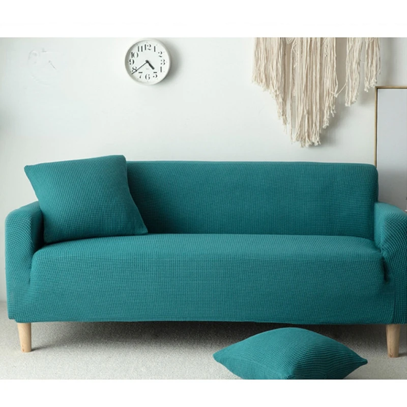 

Универсальный утолщенный эластичный чехол для дивана, полноразмерный эластичный однотонный чехол для дивана, украшение для гостиной на 1/2/3/4 места