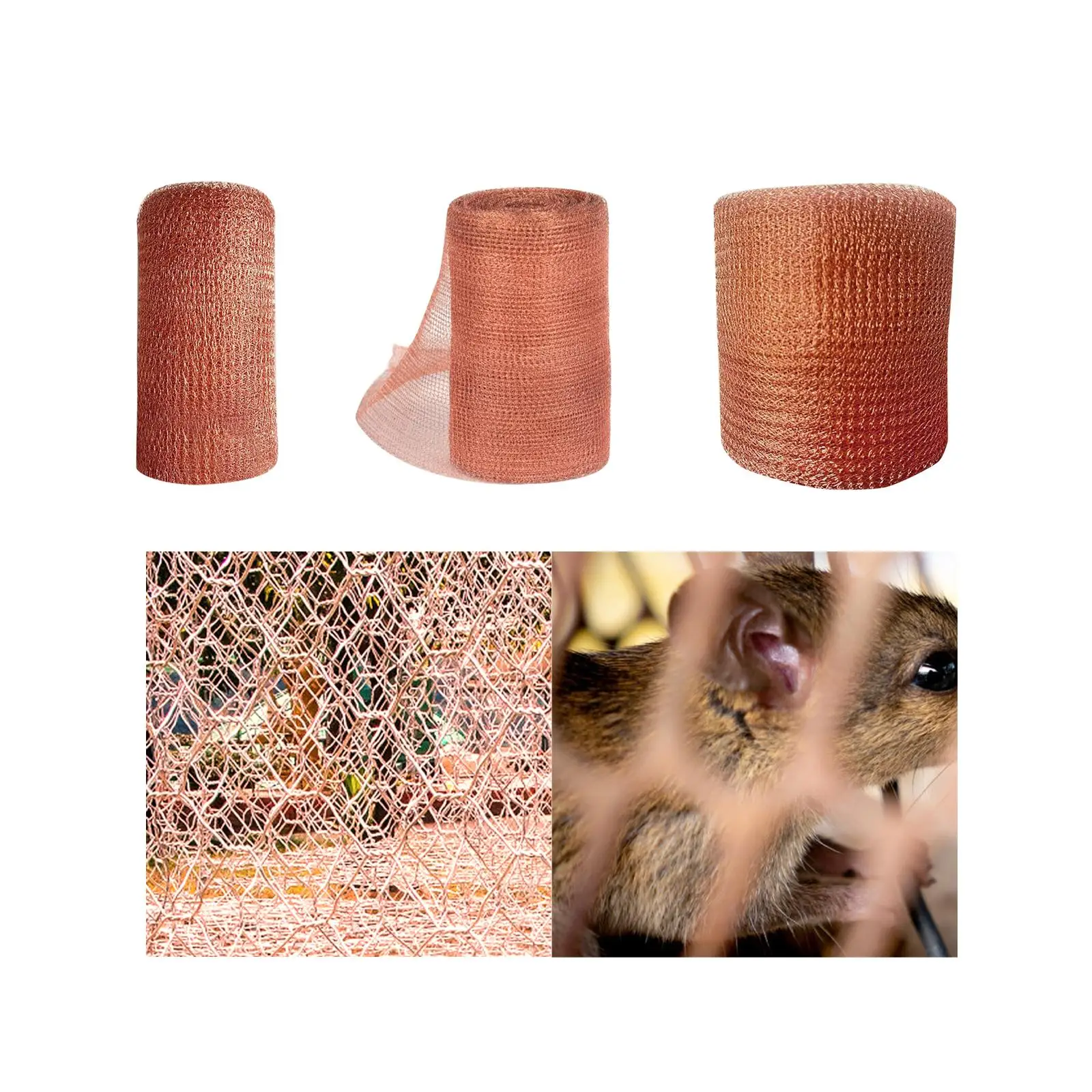 Простая в использовании медная проволочная сетка рулон медной сетки для