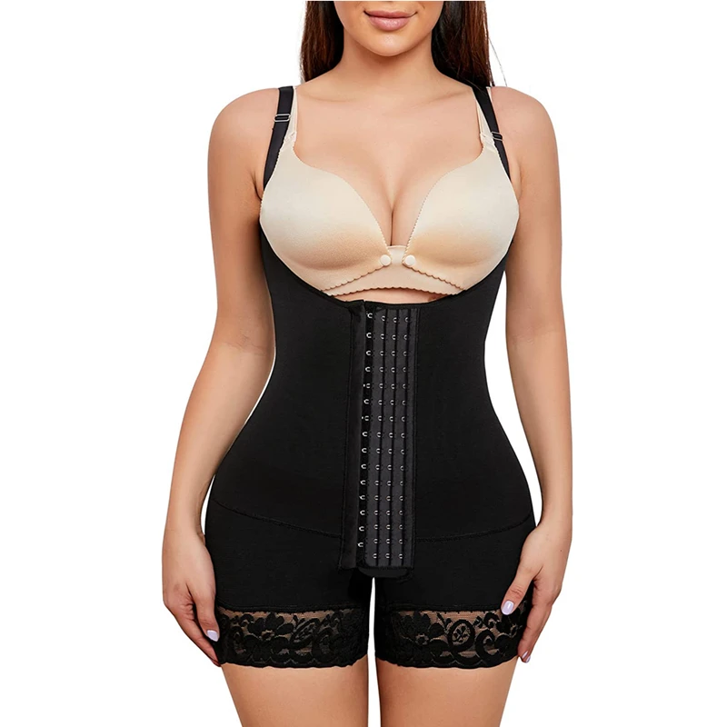 

Compression Use Full Shapewear Slimming Tummy Sheath Belly Fajas Corset High Daily For Women's Girdle And Garment Post-Surgical