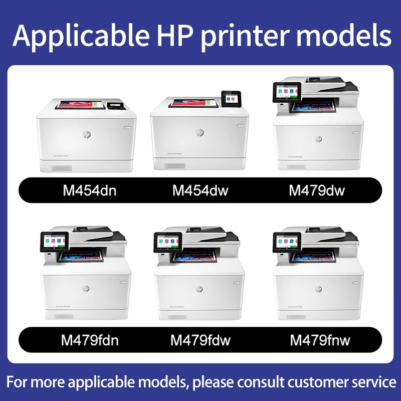 Фото С чипом 414A 415A 416A W2020A W2030A W2040A тонер-картридж для HP Color LaserJet Pro M455 M454 M479 M454dn M454dw M454nw №2