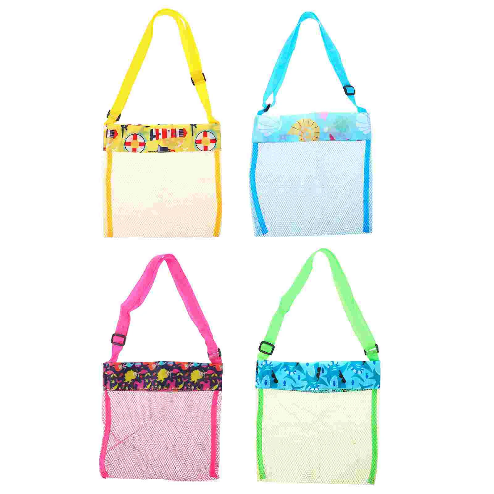 

5pcs Oxford Cloth Beach Travel Organizer Storage Toyss Lovely Seashell Outdoor Organizer HandStorage Toys for Children
