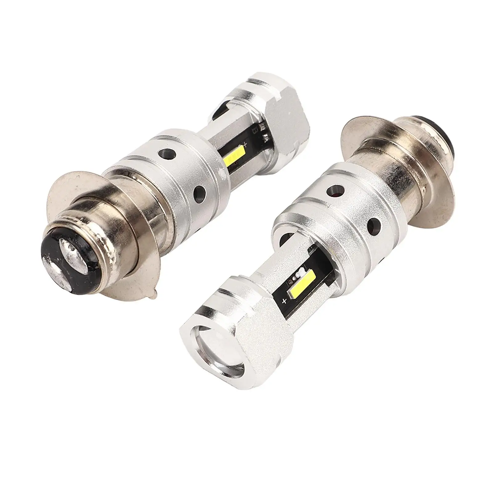 100 Вт H6 H6M P15D Светодиодная лампа для фар — суперяркая двойная оптическая линза