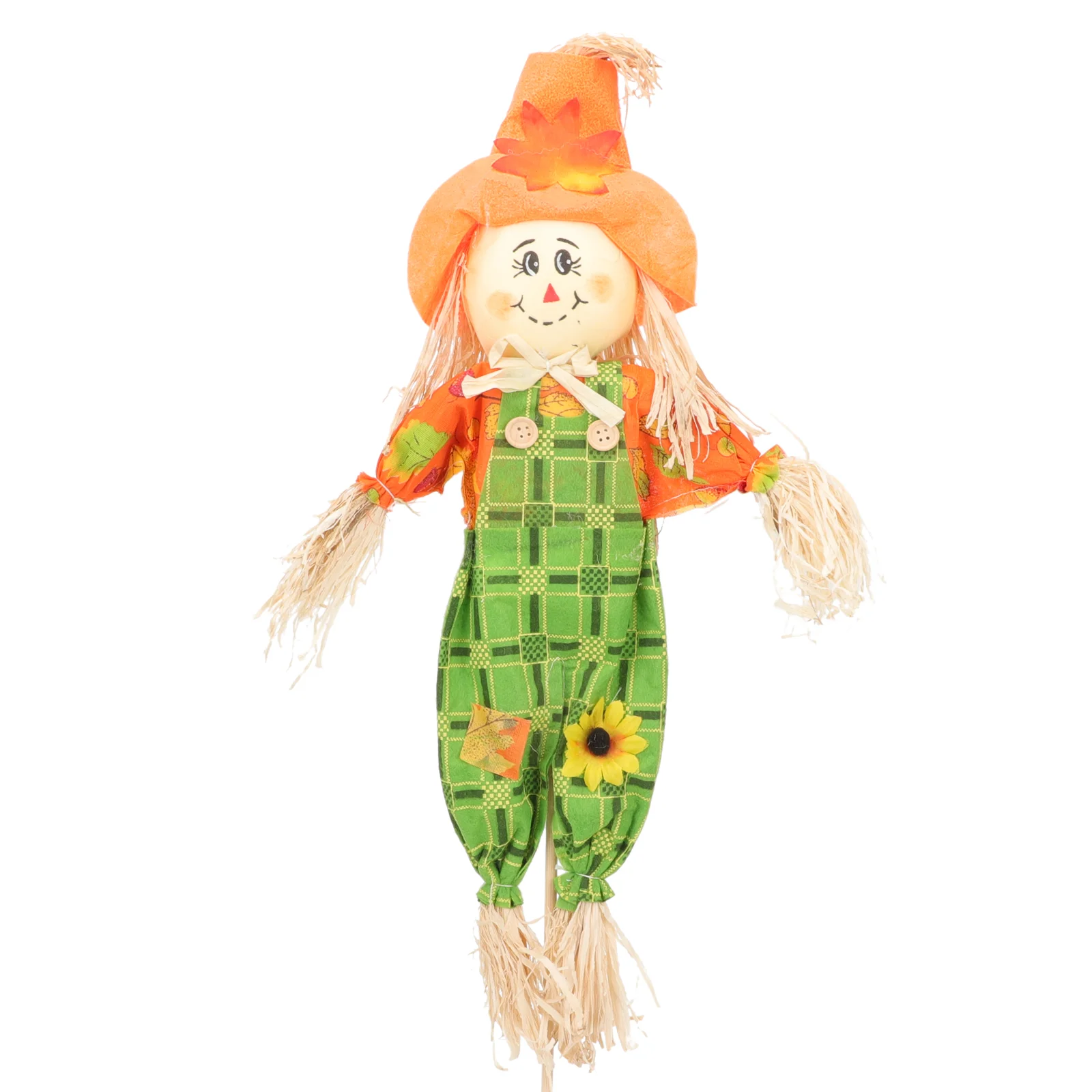 

Standing Scarecrow Decorations Fall Outdoor Decor Harvest Scarecrow Porch Sign Thanksgiving Standing Scarecrow Statue Decor