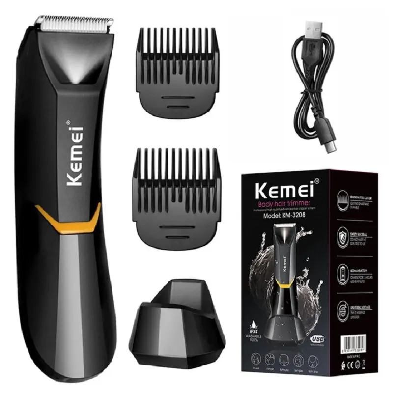 Menwomen Groin Shaver And Body Grooming Pubic Hair Trimmer Rechargeable