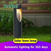 jeeyee solar led lawn light ip65 outdoor waterproof garden decoration solar powered path lights jardin solar led light outdoor