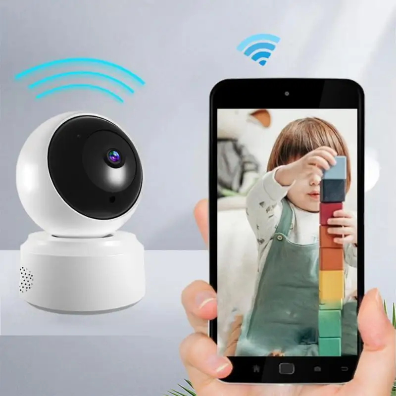 

Mini Hd 1080p Ptz Ip Cam Automatic Tracking Security Monitoring Camera Surveillance Camera Smart Home Wireless Wifi Camera