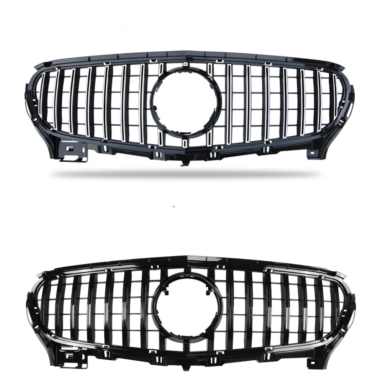 

GT R Panamericana Front Grille for AMG GT GTs C190 R190 2015-2016 2017 2 Door Black