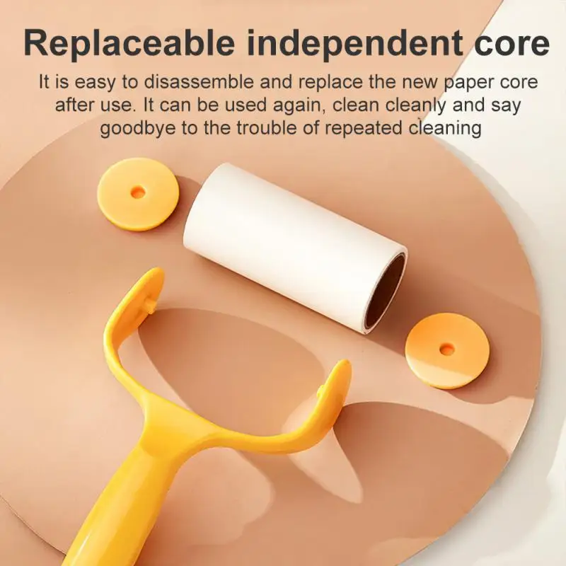 

Sticky PP Silicone Dust Wiper Remover Cat Dog Clothes Tousle Remover Reusable Washable Lint Roller Bed Hair Cleaning Brush